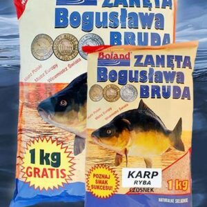 Zanęta BOLAND Popularna Karp Ryba Czosnek 1 kg