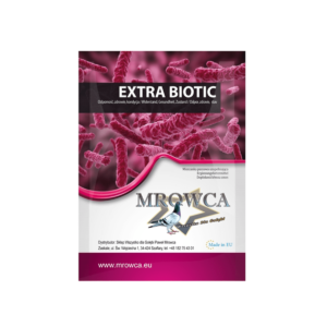 Prebiotyk z elektolitami dla gołębi MROWCA Extra Biotic 10 g