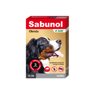 Obroża przeciwpchelna i przeciwkleszczowa dla psa DR SEIDEL SABUNOL 75 cm