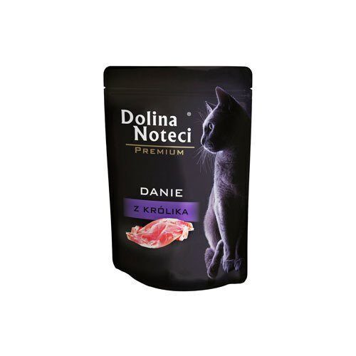 Dolina Noteci Premium Danie z królika 85g- mokra karma dla kota
