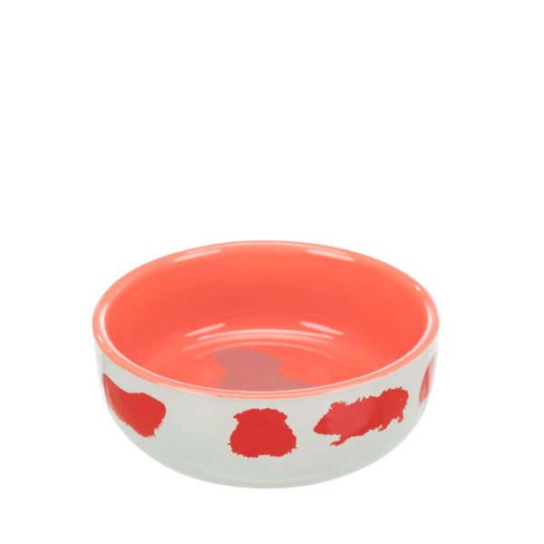 milavet-miska-ceramiczna-z-motywem-świnki-morskiej-trixie-czerwona-250ml
