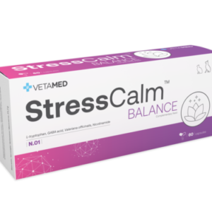Na stres dla kota i psa StressCalm Balance VETAMED 60 kap.