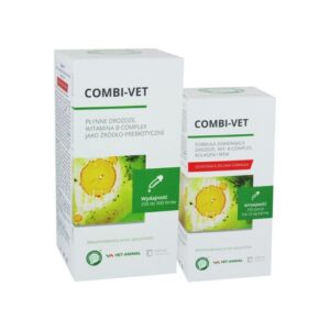 COMBI-VET płynne drożdże, wit. B, MSM i kolagen