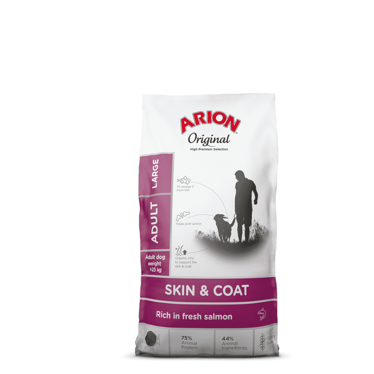 Karma sucha dla psa ARION Skin & Coat Łosoś 12 kg