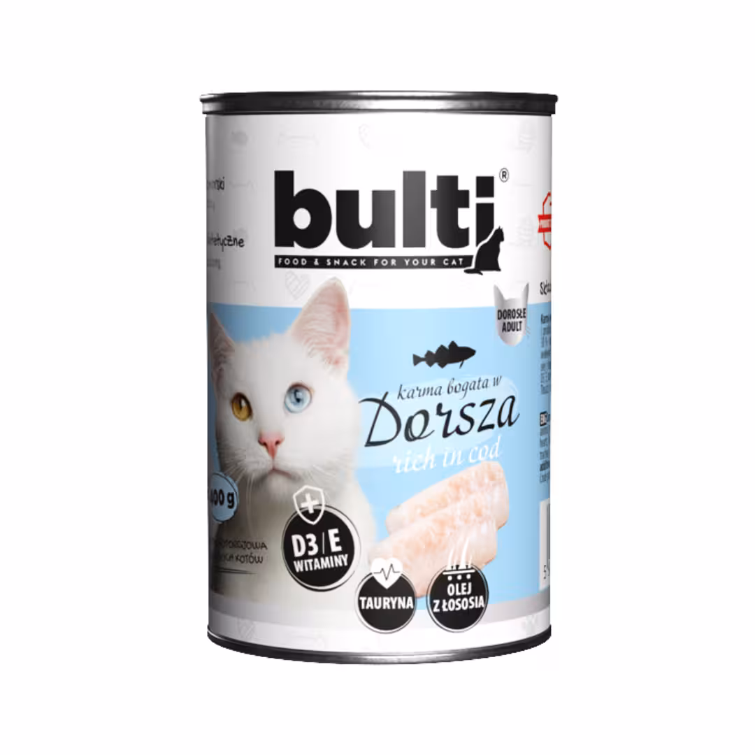 BULTI z dorszem 400g