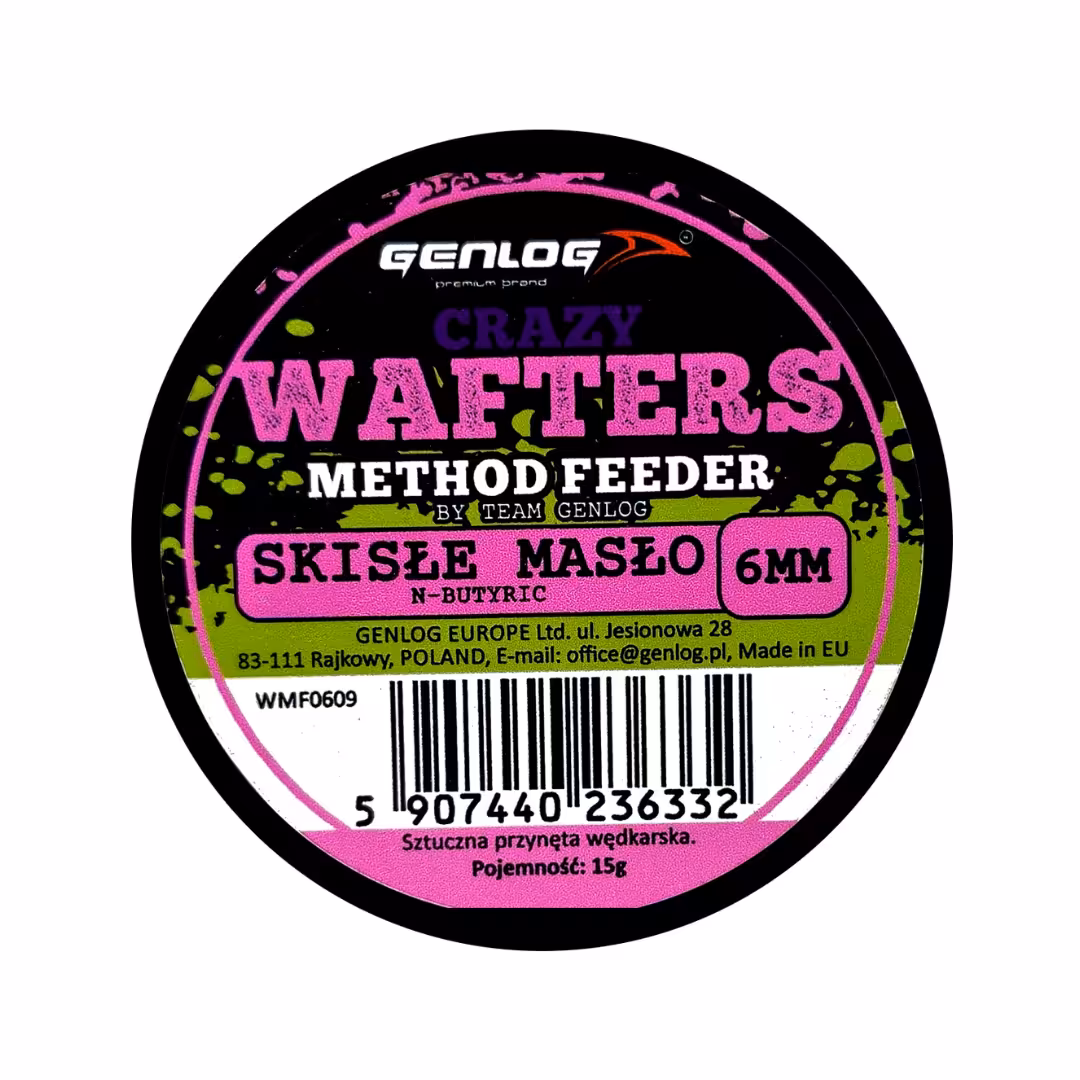 Crazy Wafters Dumbells GENLOG Skisłe Masło 6mm 15g