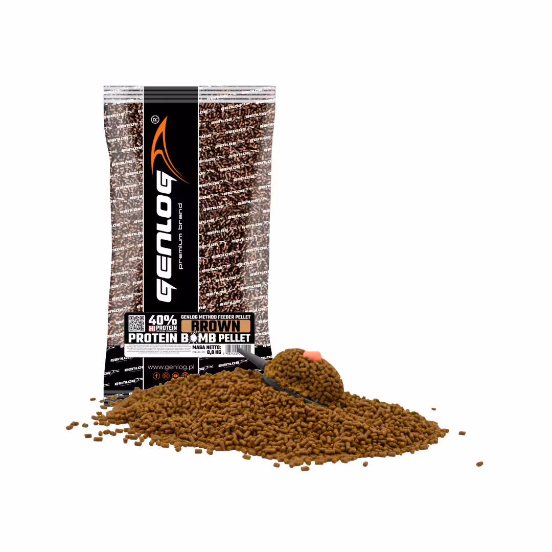 Pellet GENLOG Protein Bomb - Brown 2mm/800g