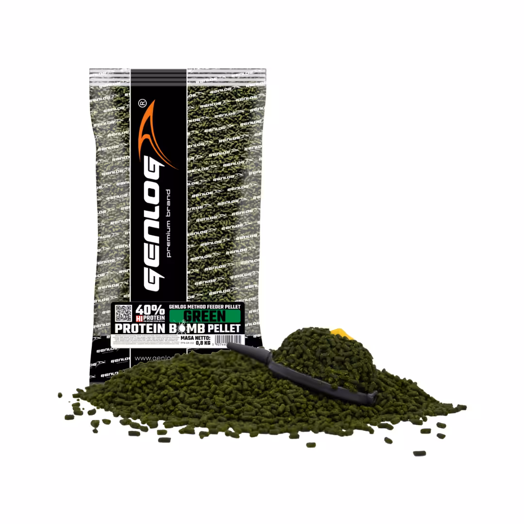 Pellet GENLOG Protein Bomb - Green 2mm/800g