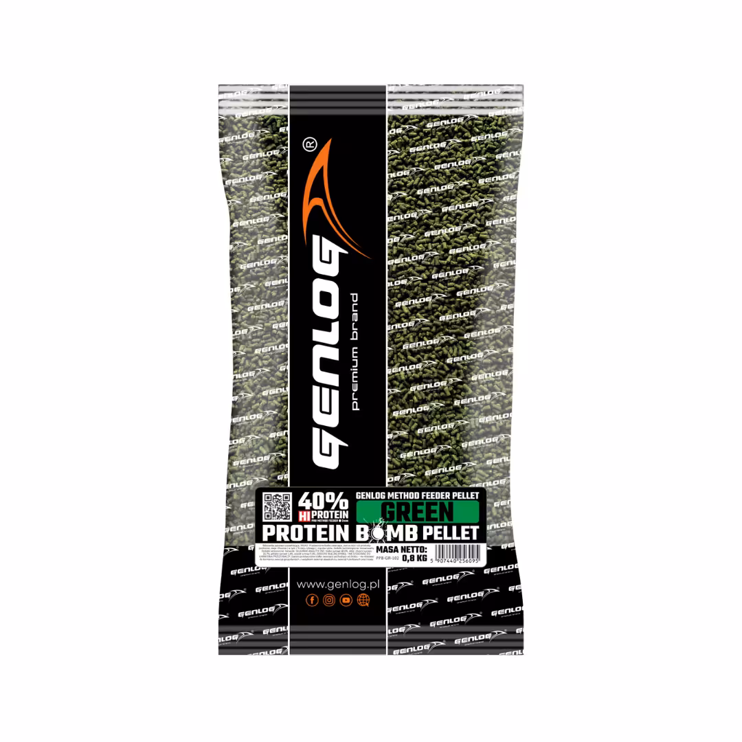 Pellet GENLOG Protein Bomb - Green 2mm/800g