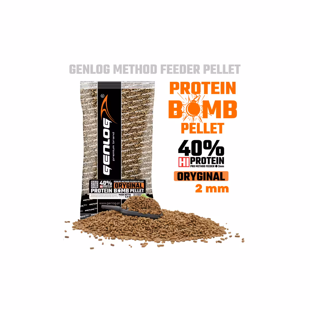 Pellet GENLOG Protein Bomb - Oryginal 2mm/800g