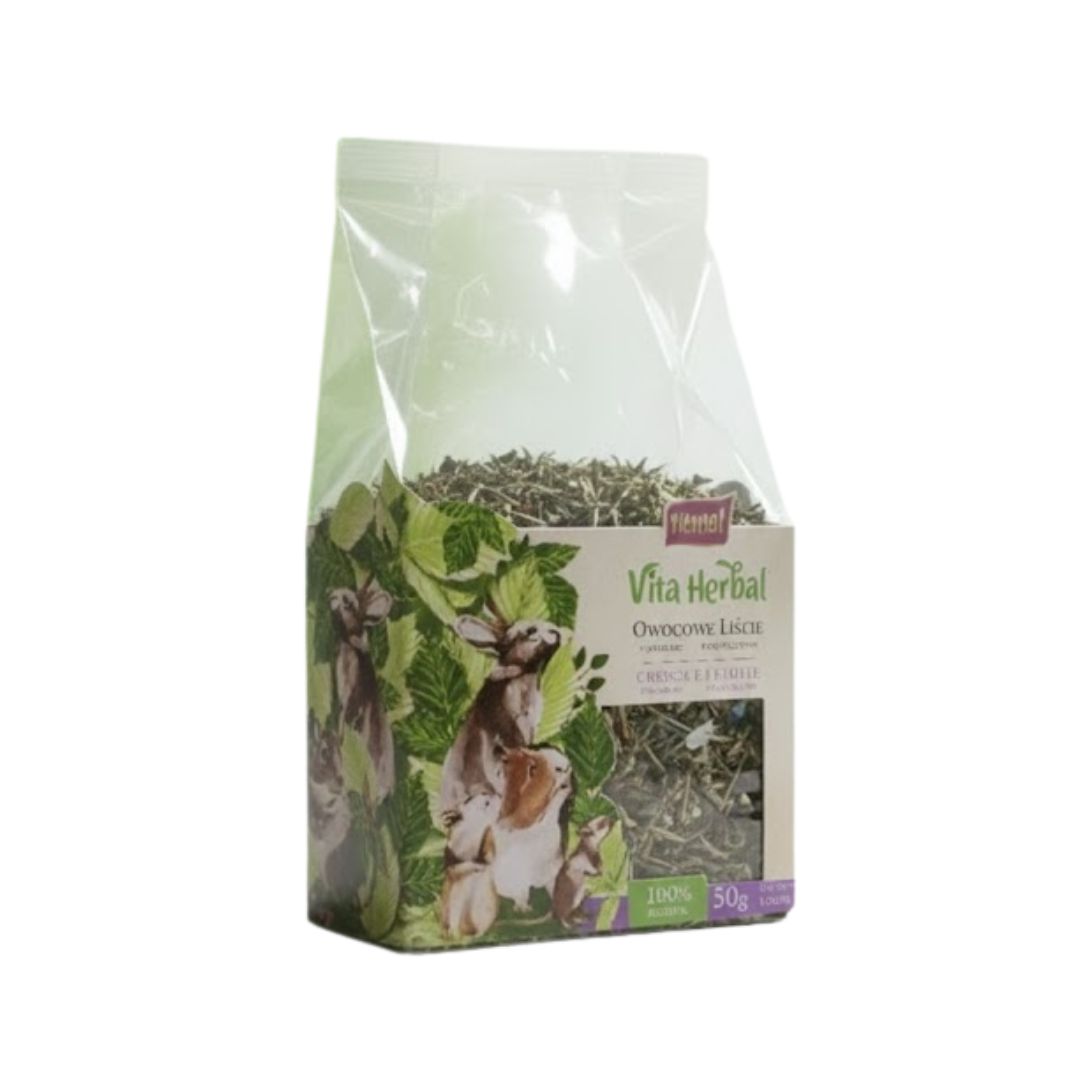 VITAPOL Vita Herbal owocowe liście 50g - dla gryzoni i królików