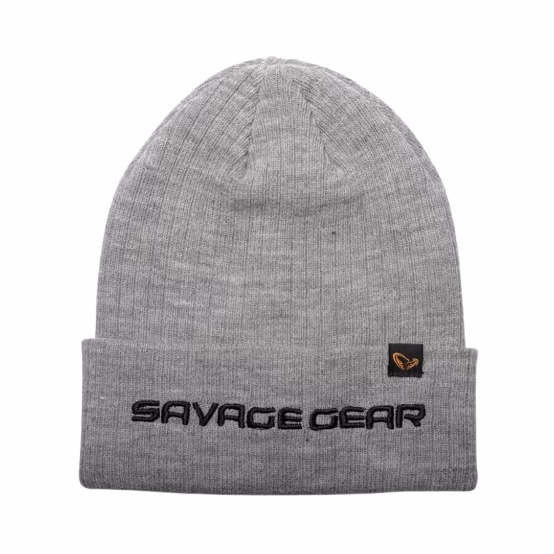 Czapka SAVAGE GEAR Fold-UP Beanie Light Grey Melange