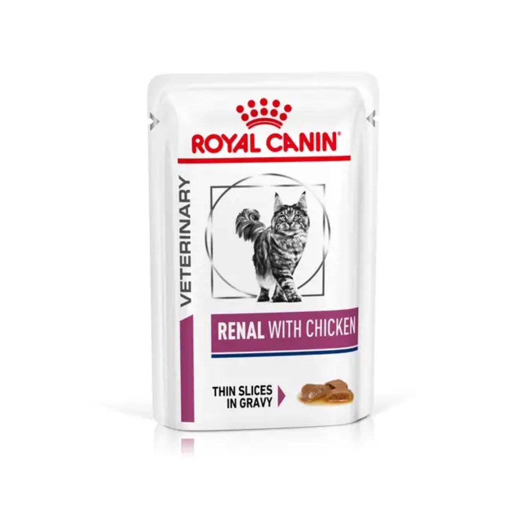 ROYAL CANIN VHN Cat Renal Chicken Gravy 85g - mokra karma dla kota z kurczakiem wspierająca nerki