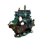 AQUA NOVA Statek piratów - ozdoba do akwarium 21x8x23cm