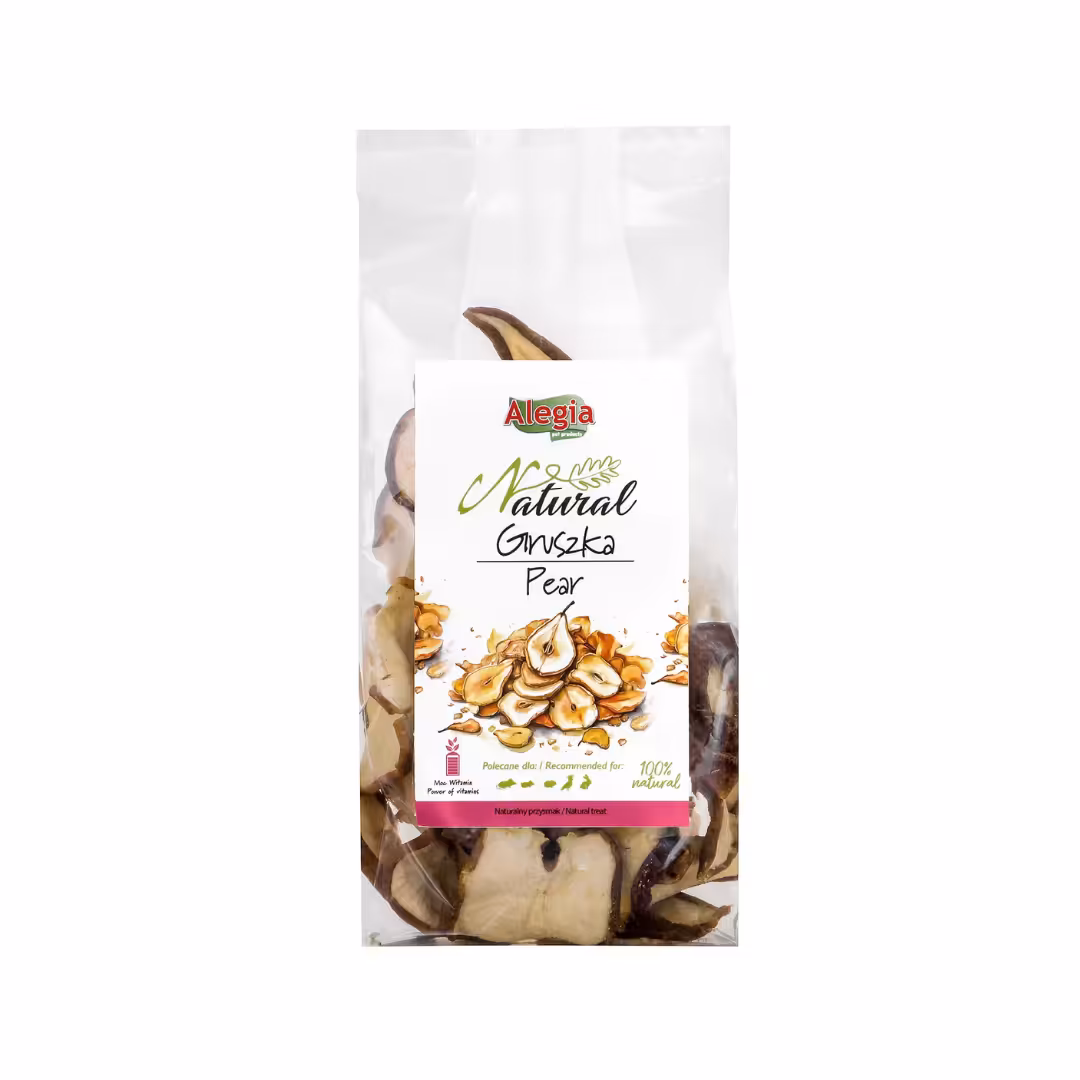 ALEGIA Chipsy Gruszki dla królików i gryzoni 100g