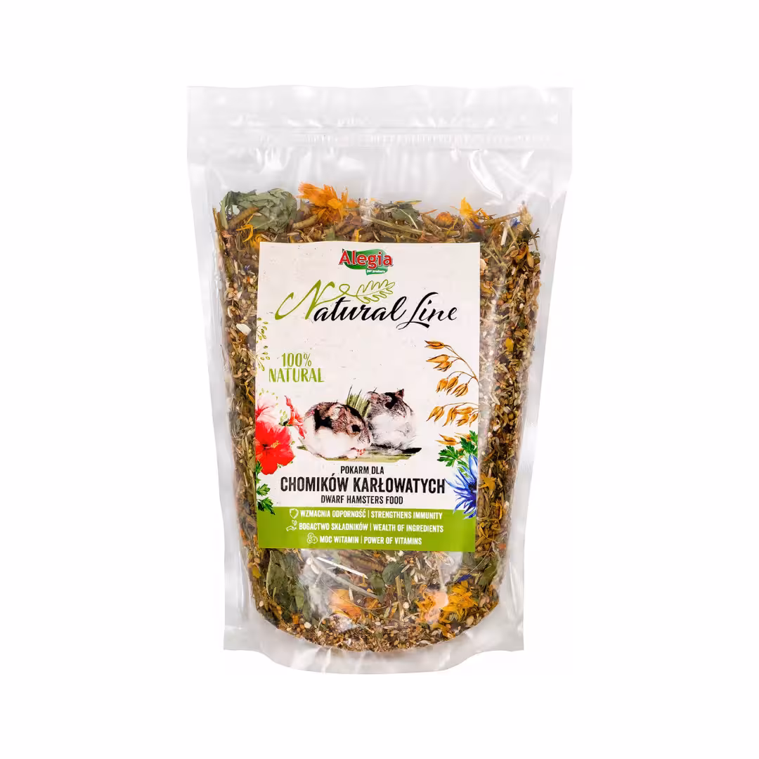 ALEGIA Natural Line - Karma dla chomika karłowatego 900g