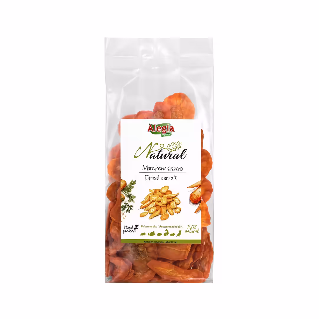 ALEGIA Natural Suszona marchew 60g