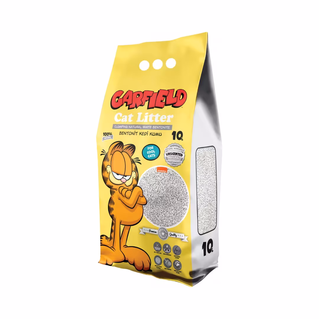 GARFIELD Żwirek bentonitowy dla kota-naturalny 10L