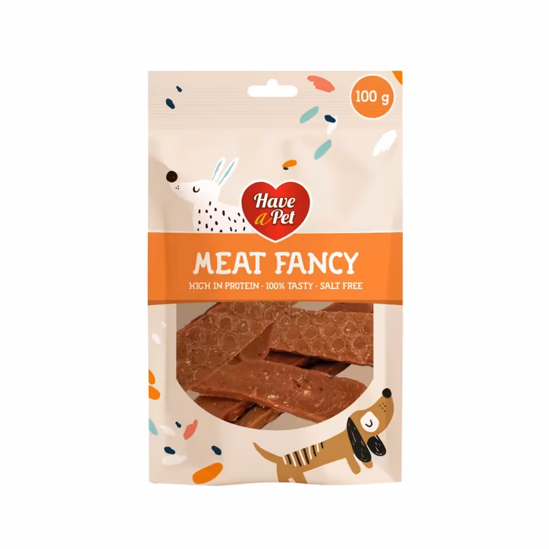 HAVE A PET MEAT FANCY paski z łososia 100g