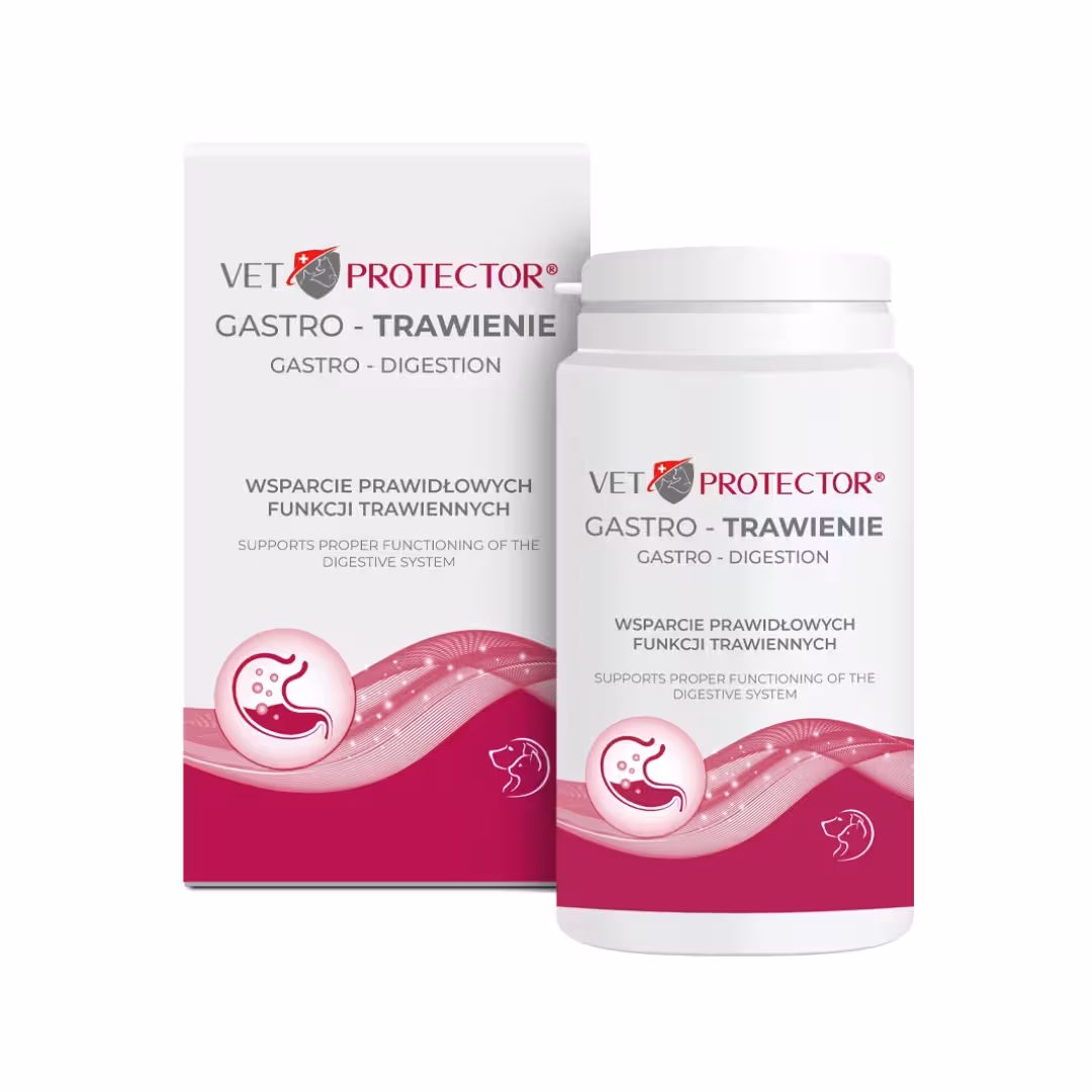 VET PROTECTOR Gastro-Trawienie 150g - wsparcie trawienia u psów i kotów