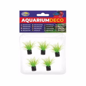 AQUA NOVA Zestaw sztucznych roślin 3cm 5szt/op