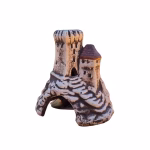 AQUA NOVA ruiny zamku na skale 9,5 × 9 × 6 cm