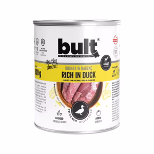 BULT Karma mokra dla psa bogata w kaczkę 800g