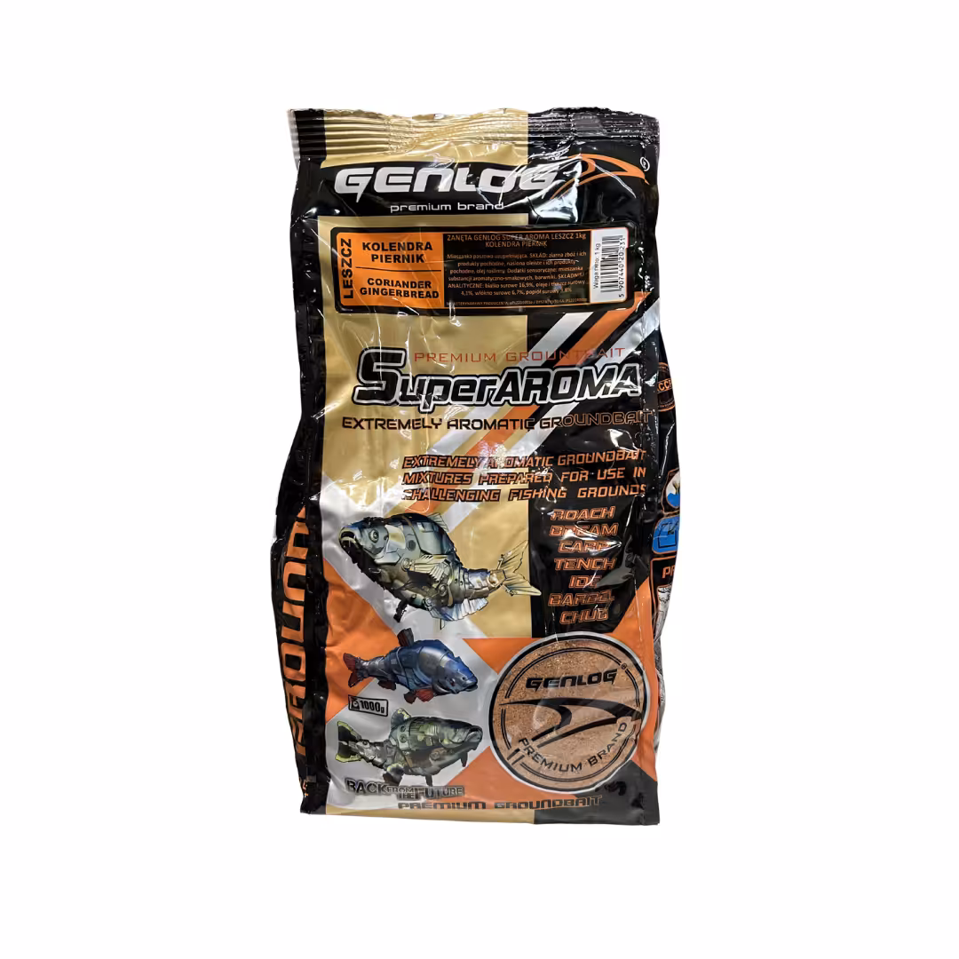 Zanęta GENLOG Super Aroma 1 kg - Kolendra-Piernik