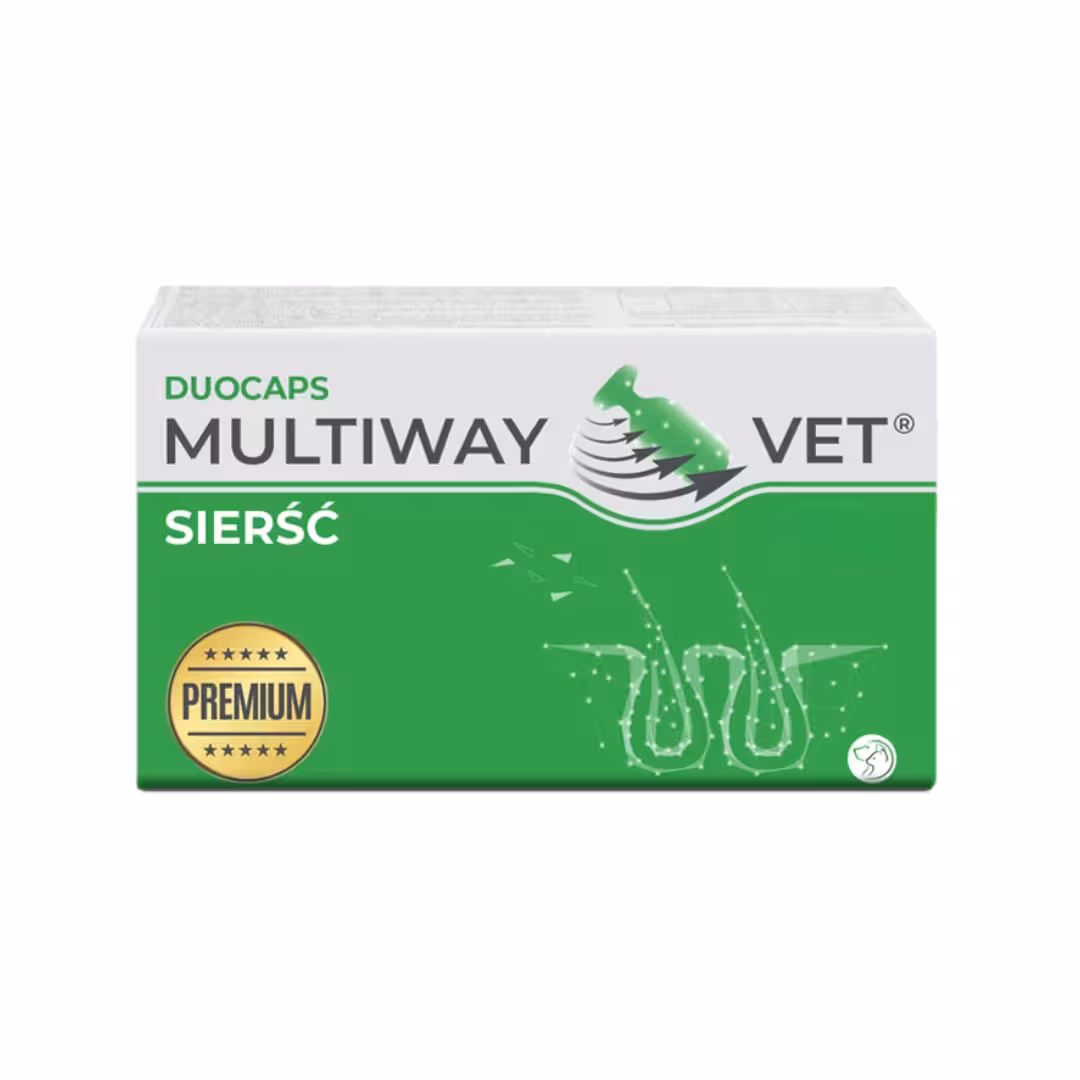 MULTIWAY VET® DUOCAPS skóra i sierść 30 kapsułek Twist-off
