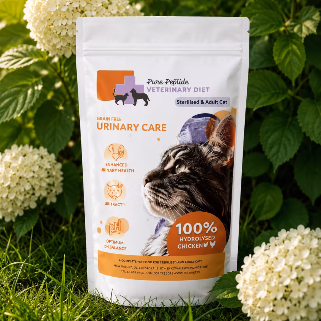 PURE PEPTIDE Veterinary Diet URINARY CARE 1.5kg - karma weterynaryjna sucha dla kota