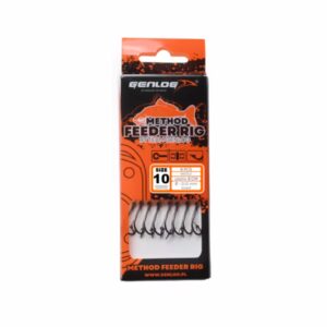 Przypony Method Feeder Rig z bagnetem Genlog – hak nr 10, żyłka 0,23 mm, długość 10 cm