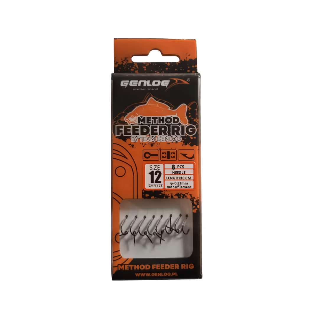 Przypony Method Feeder Rig z bagnetem Genlog