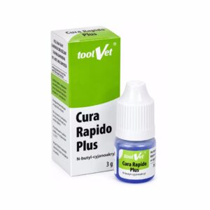 VETFOOD Cura Rapido Plus – klej na rany 3 g