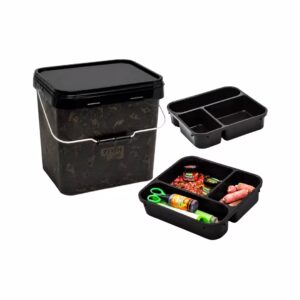 ZFISH Z-Core Camo Bucket 17L wiadro z organizerem