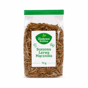 Ziołowa Kotlina Suszona larwa mącznika 30g - 500g
