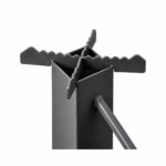 ROCKET NINJA Piecyk rakietowy stalowy 100 × 100 × 3 mm