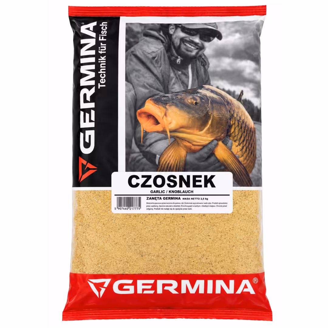Germina Zanęta Czosnek 2,5 kg zanęta wędkarska czosnkowa do feedera i spławika